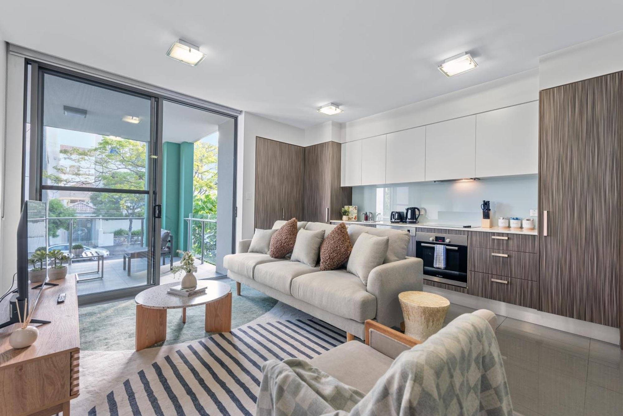 Cirque Boutique Apartments Brisbane Exteriör bild