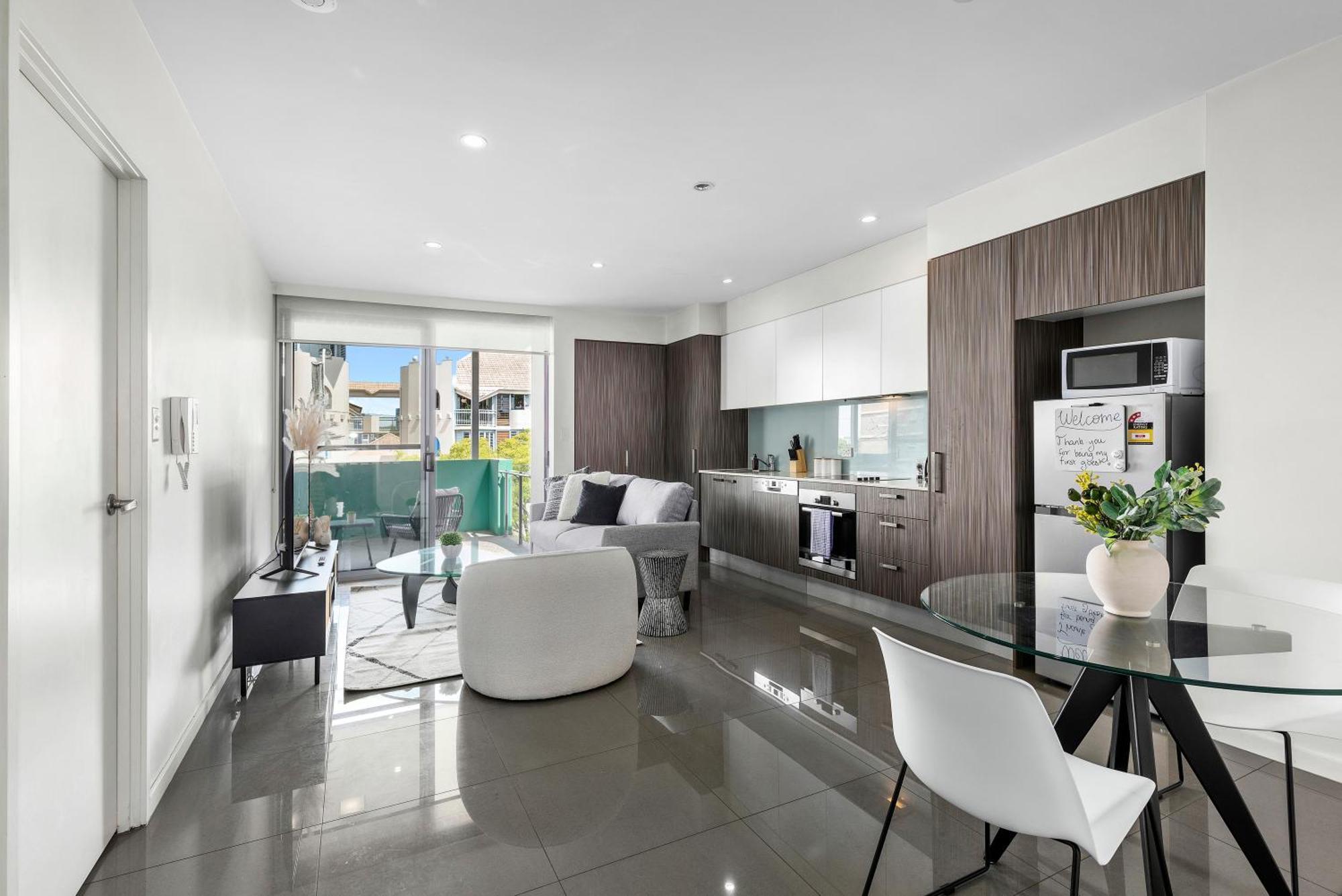 Cirque Boutique Apartments Brisbane Exteriör bild